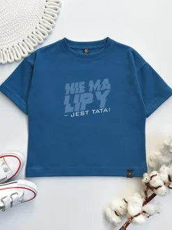 Koszulka dziecięca z nadrukiem Nie ma lipy – jest tata!