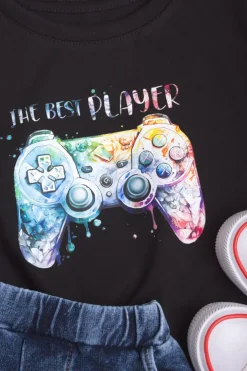 Koszulka dziecięca z nadrukiem the best player