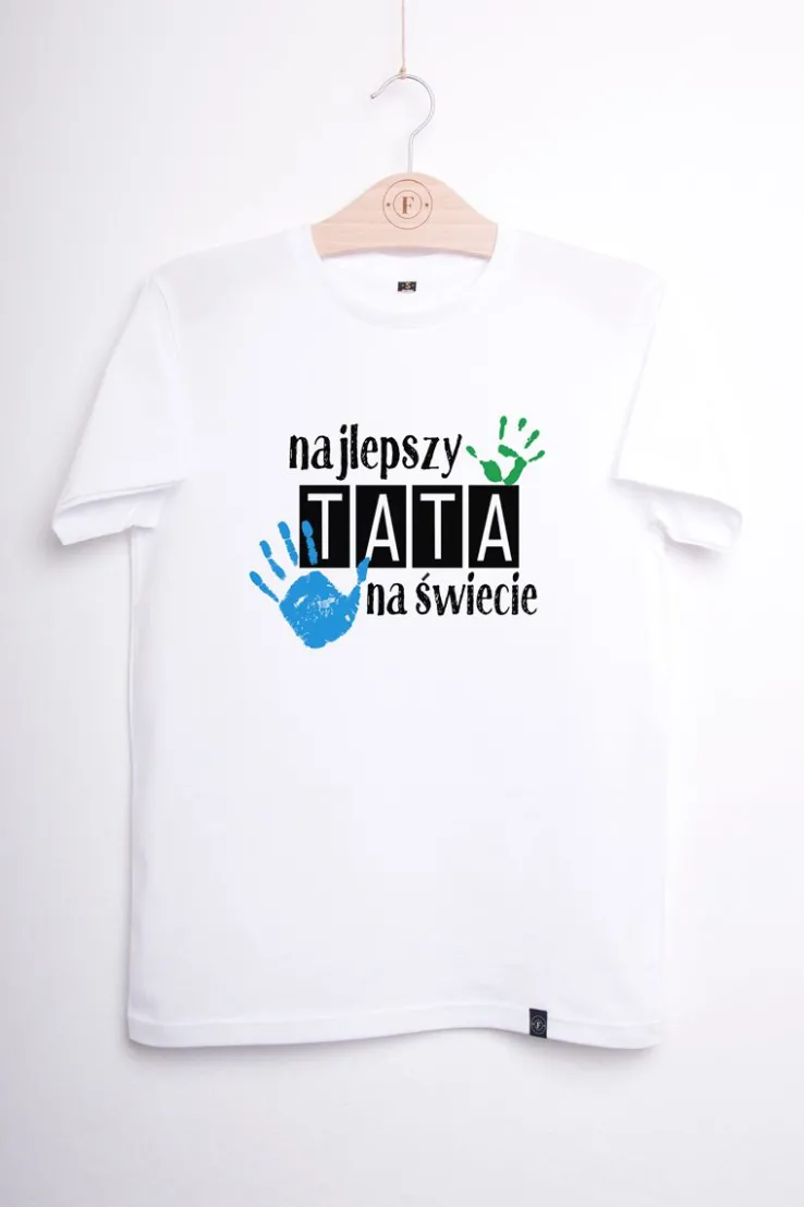 Koszulka męska najlepszy tata na świecie
