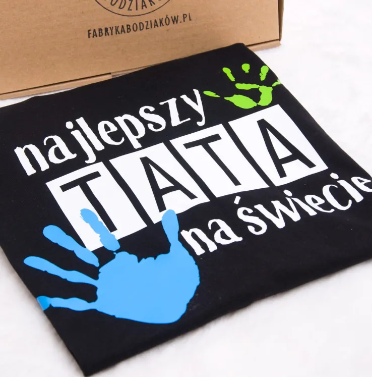 Koszulka męska najlepszy tata na świecie