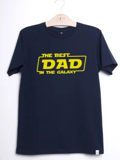 Koszulka męska the best dad in te galaxy