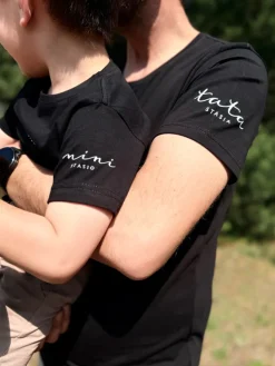 Koszulka męska z nadrukiem best buddies tata mini