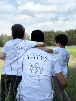 Koszulka męska z nadrukiem dream team razem najlepiej