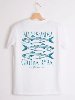 Koszulka męska z nadrukiem Gruba Ryba