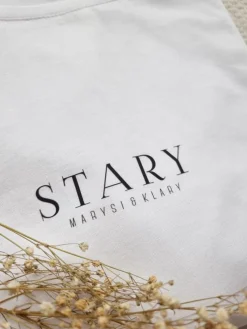 Koszulka męska z nadrukiem Stary