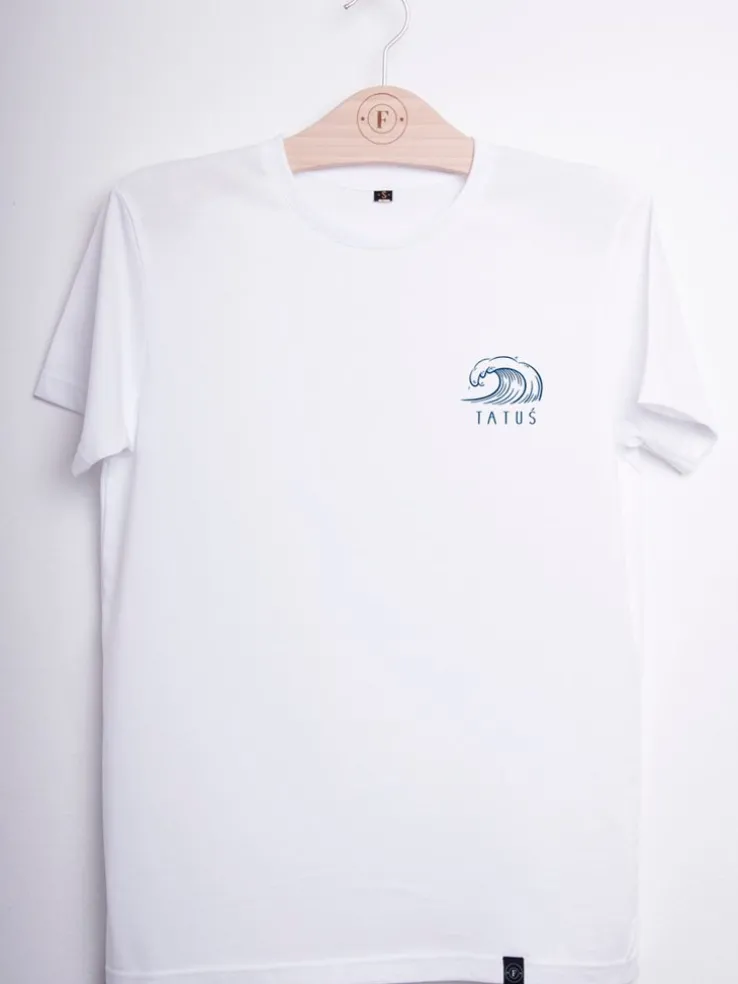 Koszulka męska z nadrukiem Tatuś summer vibes
