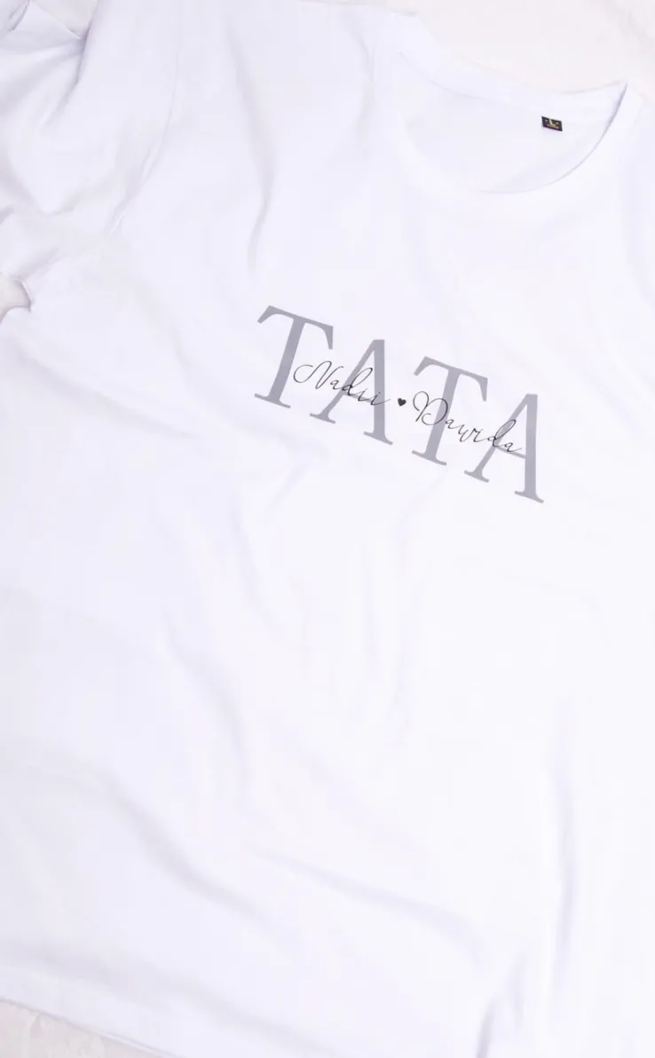 Koszulka Tata z imionami dzieci