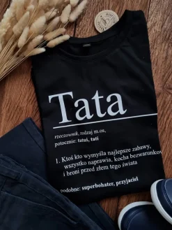 Koszulka z nadrukiem dla taty-definicja