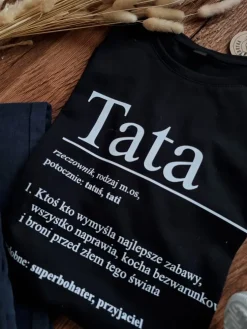 Koszulka z nadrukiem dla taty-definicja
