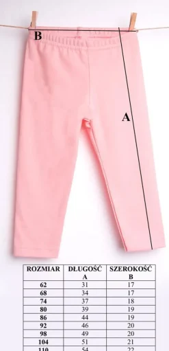 Legginsy błękitne