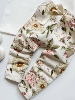 Legginsy dziecięce myszki w ogrodzie