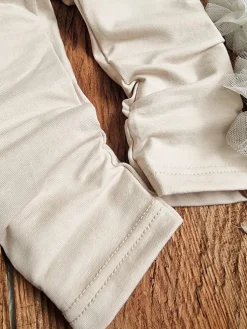 Legginsy jasny beż