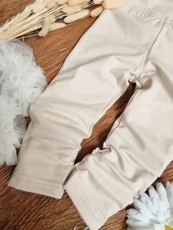 Legginsy jasny beż