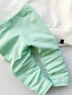 Legginsy miętowe