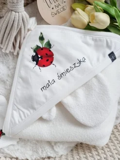 Okrycie kąpielowe biedroneczka mała śmieszka