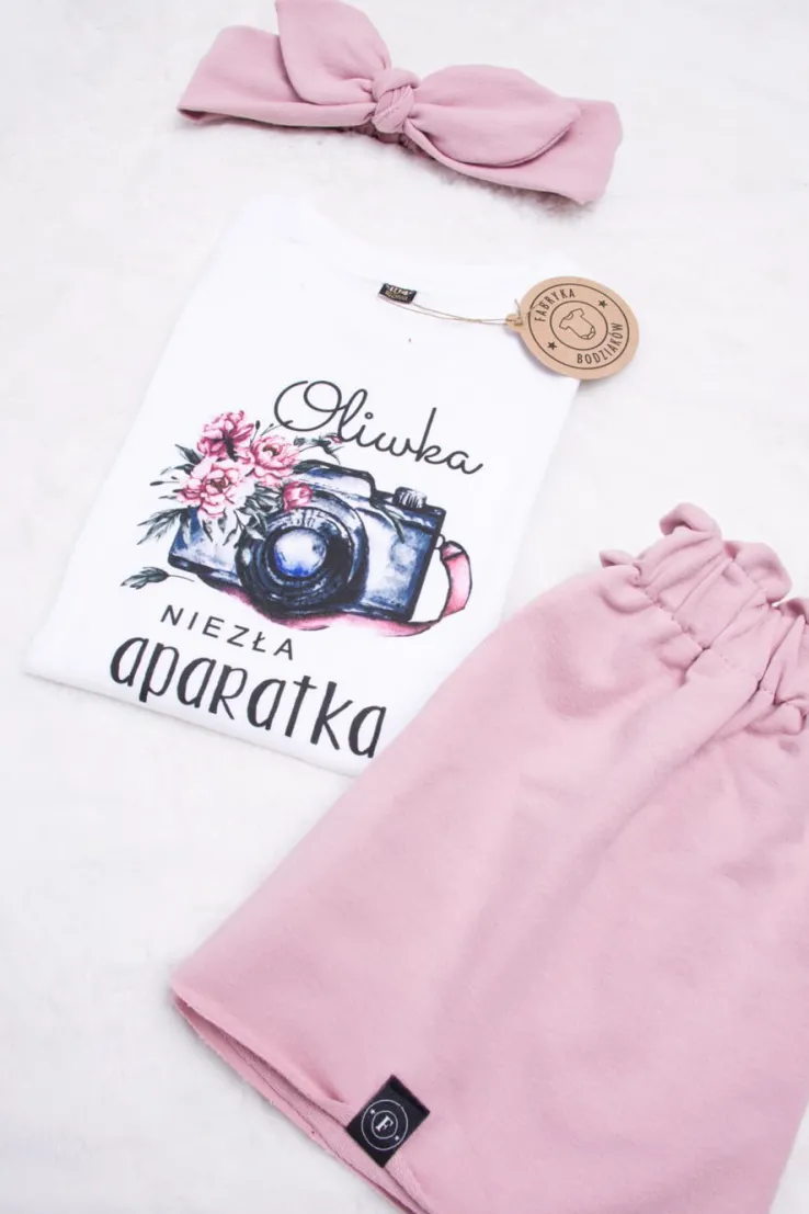 Opaska pin up różowa