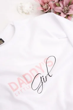 Pajac niemowlęcy dla dziewczynki daddy’s little girl