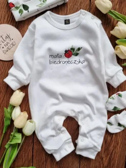 Pajac niemowlęcy mała biedroneczka