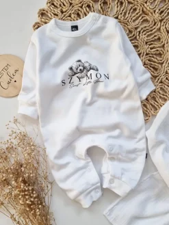 Pajac niemowlęcy misio sweet little bear