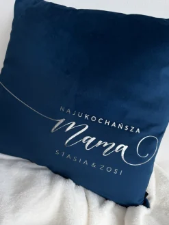 Poduszka welurowa najukochańsza Mama na świecie