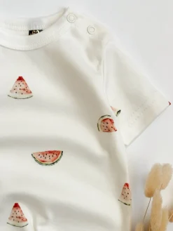 Rampers niemowlęcy arbuzy