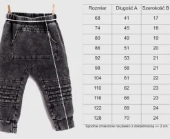 Spodnie dresowe w stylu jeansowych