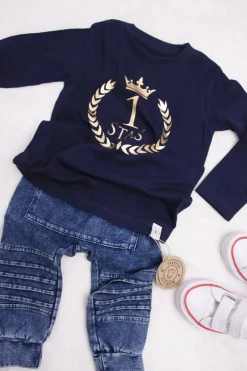 Spodnie dresowe w stylu jeansowych
