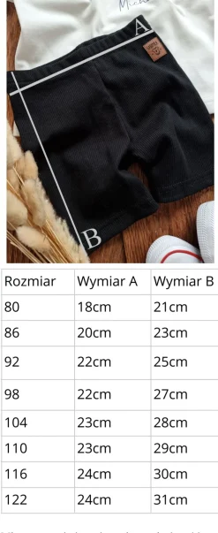 Spodnie kolarki dziecięce prążkowane oliwkowe