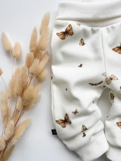 Spodnie niemowlęce boho motyle