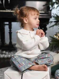 Sweter dziecięcy ecru