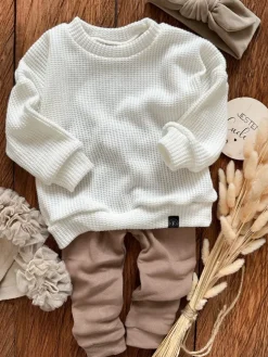 Sweter dziecięcy ecru