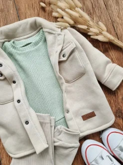 Sweter dziecięcy pistacjowy