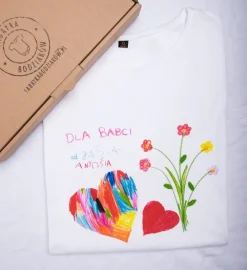 T-shirt damski “Rysunek Twojego dziecka”