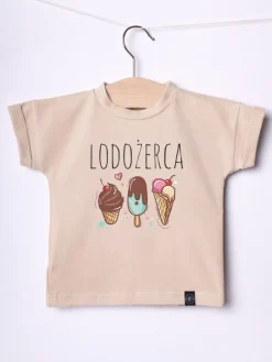 T-shirt dla dziecka z nadrukiem lodożerca