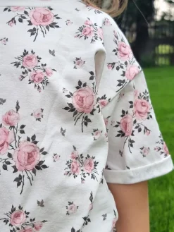 T-shirt dziecięcy dzika róża