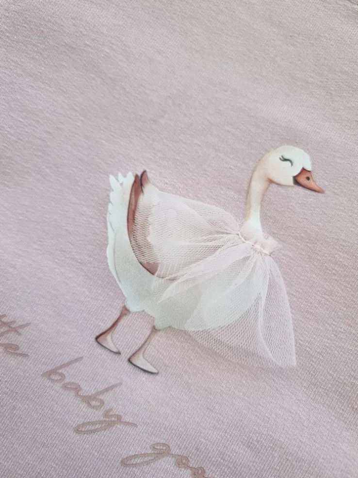 Tunika z nadrukiem little baby goose