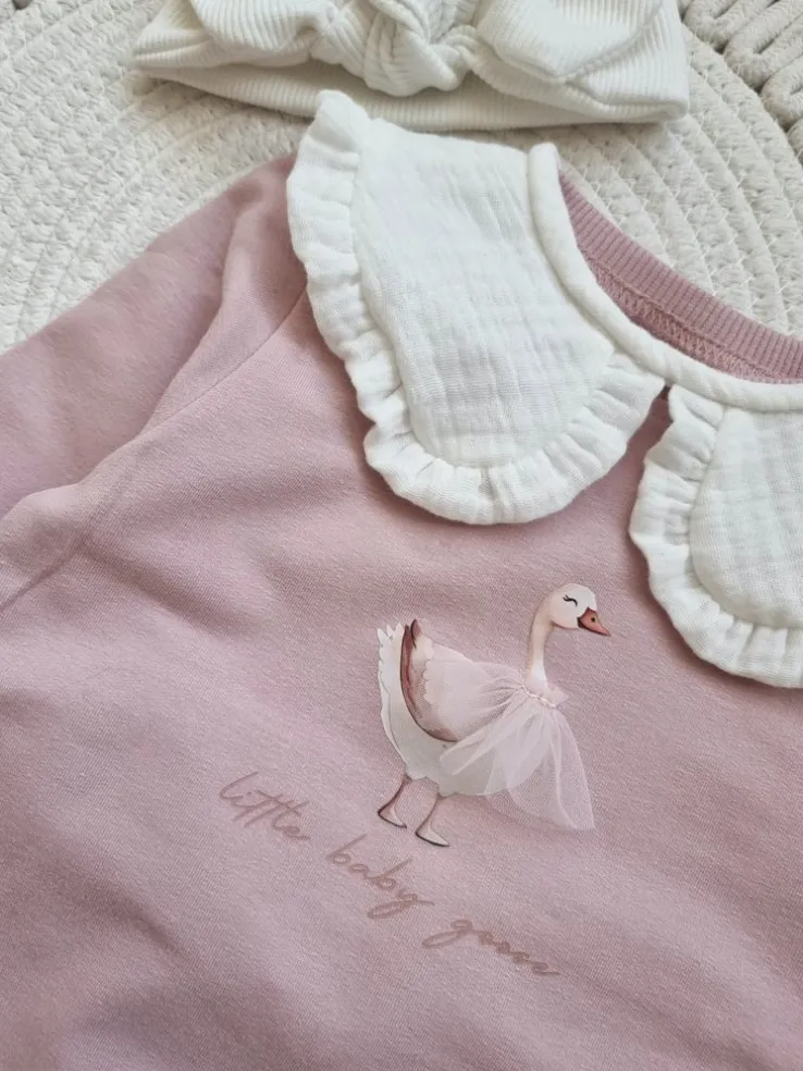 Tunika z nadrukiem little baby goose