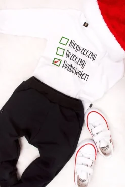 Świąteczna bluzka/body dla małego urwisa