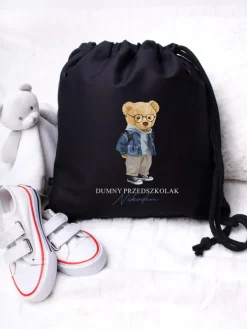 Worek dla dziecka Dumny Przedszkolak + imię