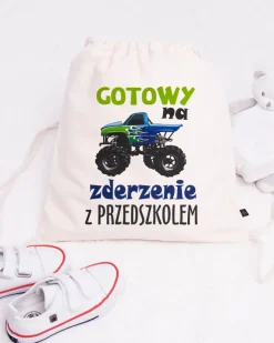 Worek “gotowy na zderzenie z przedszkolem”