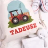 Worek z traktorem i imieniem dziecka