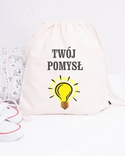 Worek z własnym nadrukiem